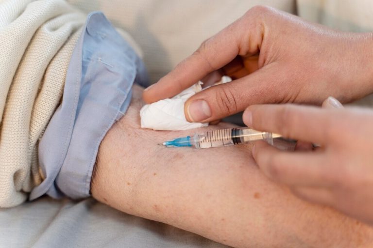 Infusión intravenosa de células madre