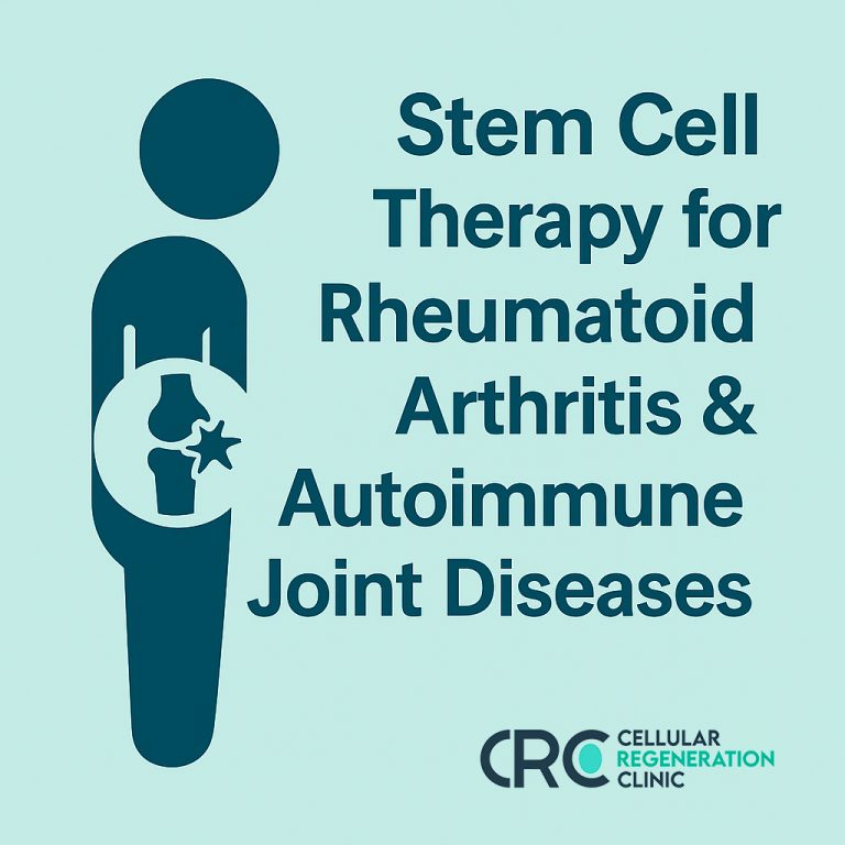 Stem cell therapy for rheumatoid arthritis and autoimmune joint conditions – CRC featured image