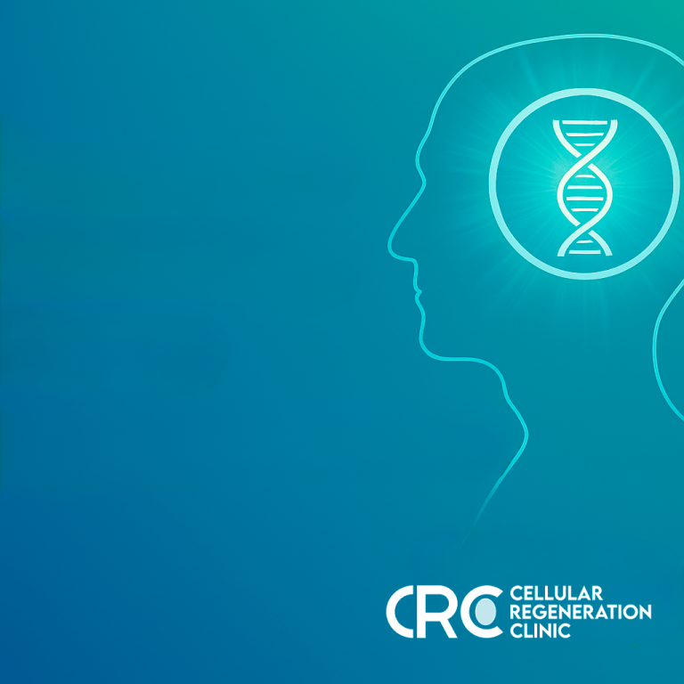 Stem cell therapy concept for slowing biological aging and regenerative health